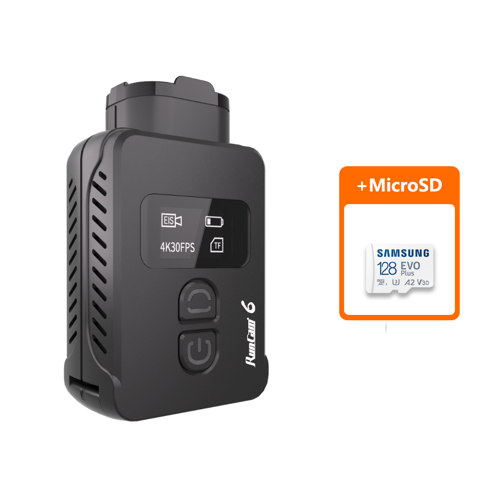 RunCam 6 4K 128GB SD Card 30FP - огляд і ціна Drone Camera Wide Angle