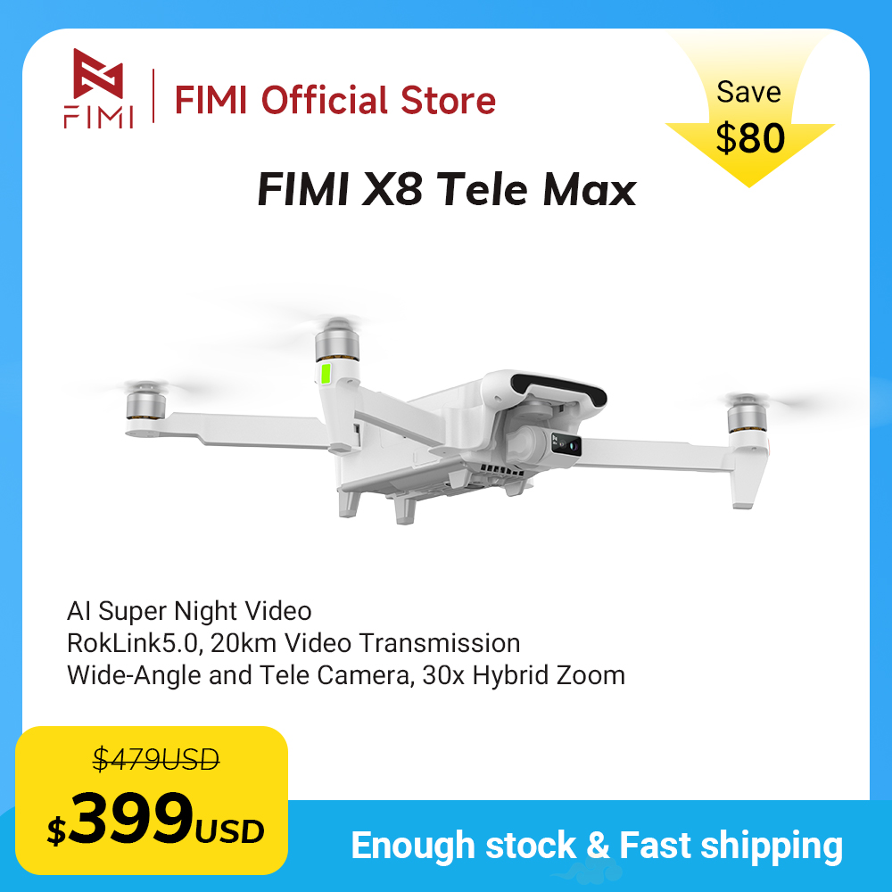 FIMI X8 Tele Max New Drone Wid - огляд і ціна Drone Camera Wide Angle