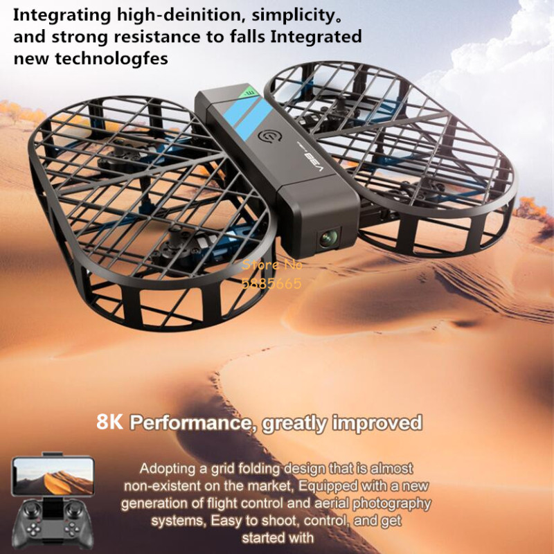 8K HD Camera 360° Protection O - огляд і ціна Drone Camera Lens