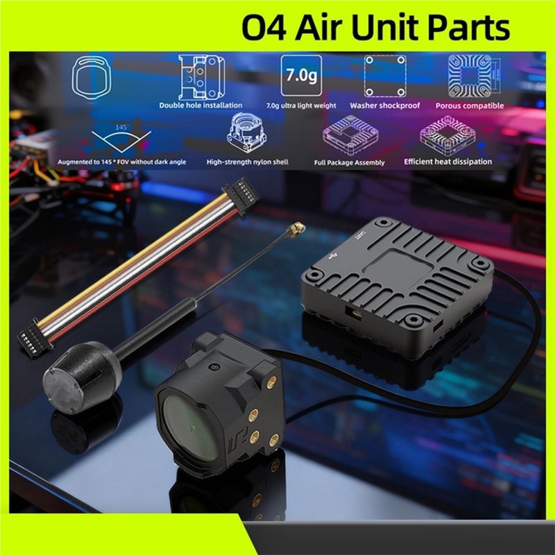 Heatsink Aluminum Parts Wide-A - огляд і ціна Drone Camera Lens
