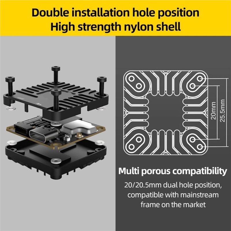 Heatsink Aluminum Parts Wide-A - огляд і ціна Drone Camera Lens
