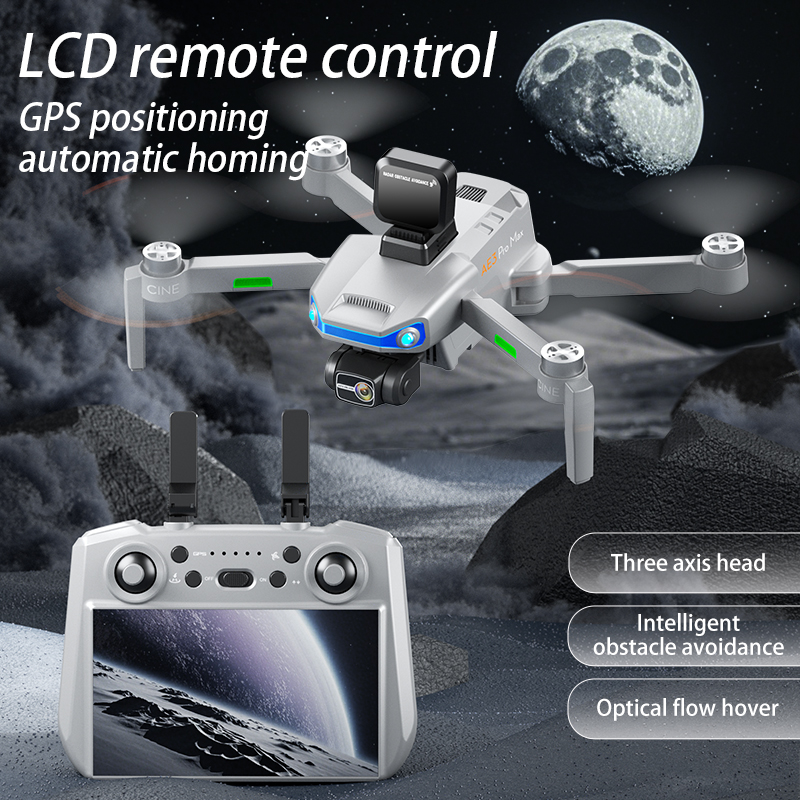 AE3 PRO Max NEW LCD SC GPS Dro - огляд і ціна Drone Camera With Gimbal