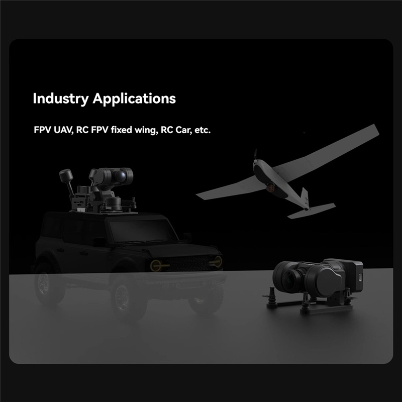 FGGS-GM1 FPV Camera Gimbal Pan - огляд і ціна Drone Camera With Gimbal