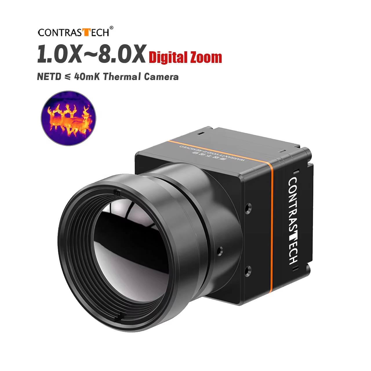 1-8X Digital Zoom 640x512 Ther - огляд і ціна Drone Camera Night Vision