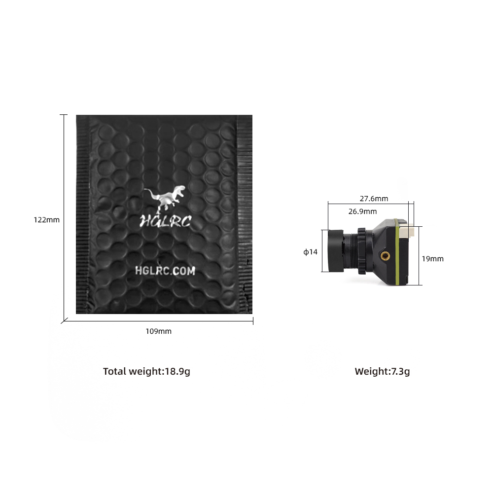 HGLRC L1 FPV Camera 1200TVL HD - огляд і ціна Drone Camera Wide Angle