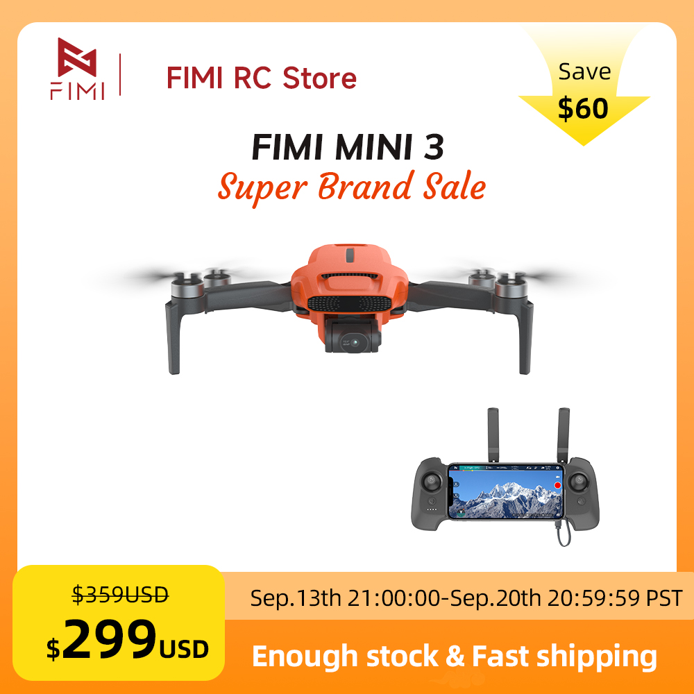 FIMI MINI 3 Camere Drone 4K 60 - огляд і ціна Drone Camera Lens