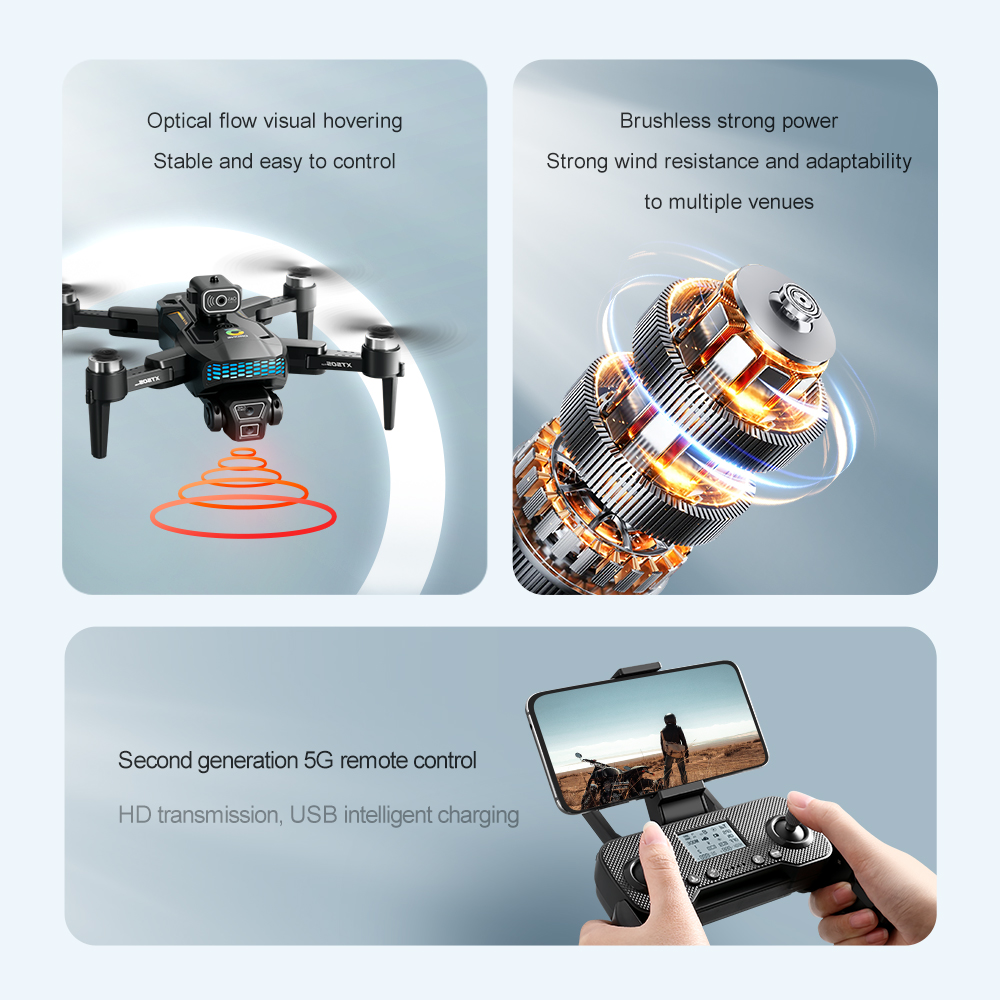 Brand+ XT505 8K GPS Profession - огляд і ціна Drone Camera Wide Angle